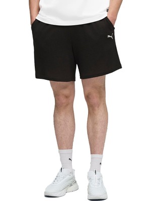Puma Wardrobe Essentials Erkek Siyah Günlük Stil Şort 63436701