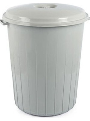 5 Adet Tuffex Kapaklı Kilitsiz Çöp Kovası 50 L