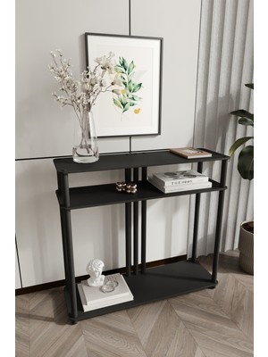 Feyza Design Gri Dresuar - Modern Antre Mobilyası