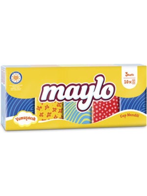 1 Adet Maylo Cep Mendili 10'lu Paket