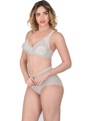 Ekru Mı Emay 177 C Toparlayıcı Sütyen Takım