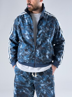 Cocopelli Paraşüt Kumaş Lacivert Ceket COC3051-2