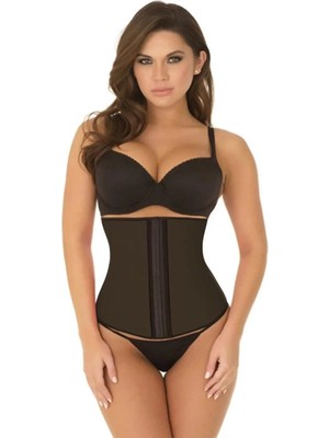 MTM My The Mall Giyim Kahverengi Mı 9161 Terletici Agraflı Bel Korse