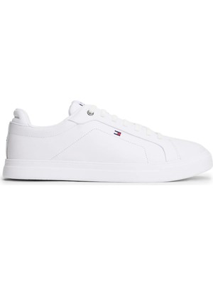 Tommy Hilfiger Beyaz Erkek Sneaker Icon Court Lıght Ess