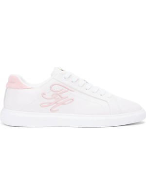 Tommy Hilfiger Beyaz - Pembe Kadın Sneaker FW0FW0936302Y