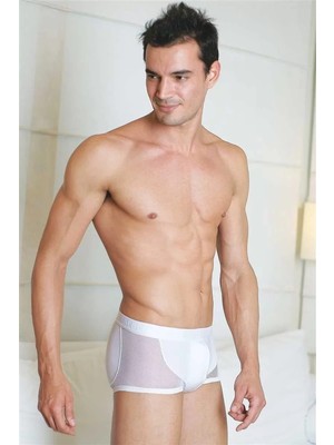 Liyuza Erkek Modal Yan Fileli Kısa Paça Boxer