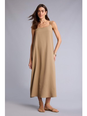 DeFacto A Kesim Kolsuz Elbise H7100AX26SP