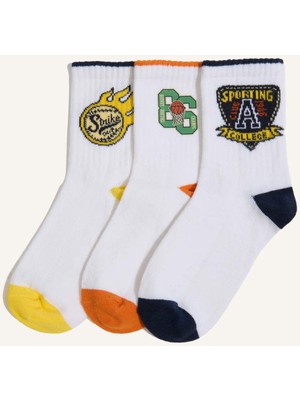 DeFacto 3'lü Pamuklu Erkek Çocuk G2043A8NS