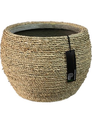 Greenmall Abby S Hasır Kaplama Saksı