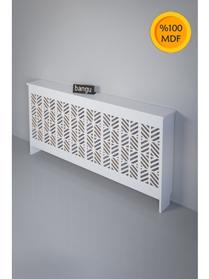 Feyza Design Petek Kaplama Dresuar (160 Cm) Yüksekliği 81 cm Beyaz