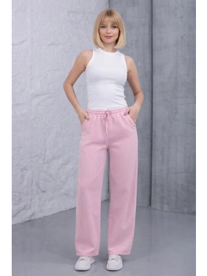 Freemen Kadın Yüksek Bel Gabardin-Keten Dokulu Pantolon – Nefes Alabilir Kumaş, 4 Mevsim Rahatlık