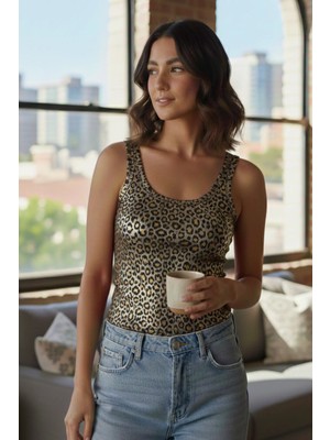 Leopar Desenli Atlet
