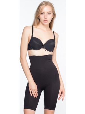 Marsilyan- Siyah Mı Emay 3200 Pantolon Altı Soft Double Boxer Korse