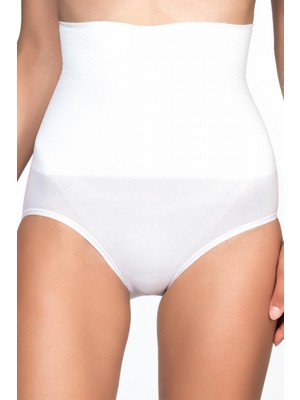 Marsilyan- Beyaz Mı Emay 2029 Masajlı Double Slip Korse