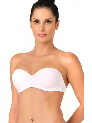 Marsilyan- Beyaz Mı Emay 701 Şeffaf Askılı Sütyen