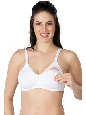 Marsilyan- Beyaz Mı Emay 1421 Modal Cotton Emzirme Sütyen