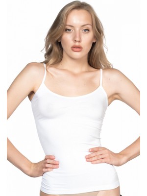 Marsilyan- Beyaz Mı Emay 5011 Soft Ripli Atlet