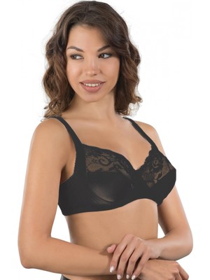 Marsilyan- Siyah Mı Emay 165 B Balenli Toparlayıcı Sütyen