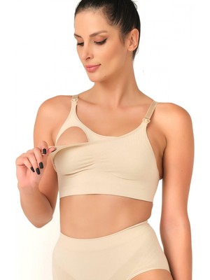 Marsilyan- Ten Mı Emay 5320 Agraflı Emzirme Sütyen