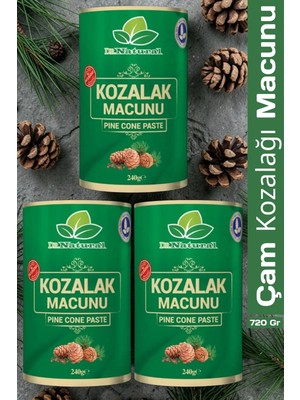 Dr. Natural 3 Kutu Kozalak Macunu Çam Kozalağı Macun 240 Gr.