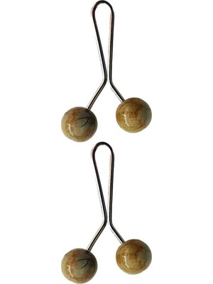 Marsilyan 2 Adet Tesettür Eşarp ve Şal Klipsi Hardal