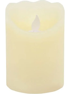 Yargıcı Led Pilli Plastik Mum (5x6 cm)