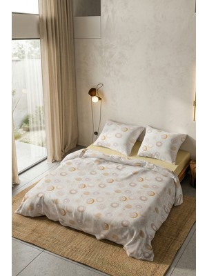 Cotton Collection Tek Kişilik Nevresim Takımı Galaksi