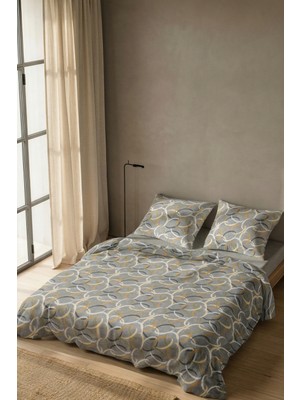 Cotton Collection Tek Kişilik Nevresim Takımı Halka