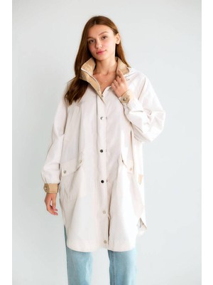 Robin D87137 Kadın Robin Trençkot