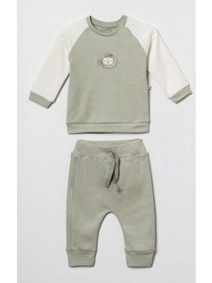 CiccimBaby Ciccim Baby 2li Takım Aslanlı Yeşil