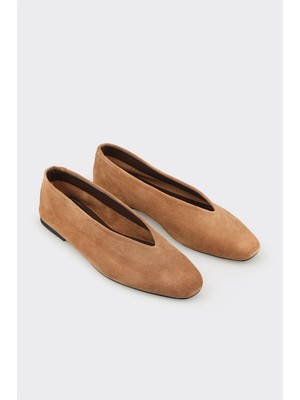 Elle Camel Deri Kadın Günlük Ayakkabı