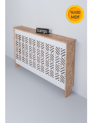 Feyza Design Yüksekliği 81 Cm, Genişliği 120 cm Çok Renkli Mdf Dresuar Kaplama