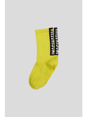 NBT Jeans Bg Store Erkek Çocuk Sarı Çorap