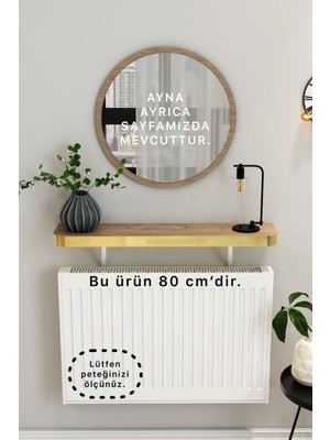 Feyza Design Yüksek Kaliteli Uçan Raf ve Dresuar Duvar Montajsız