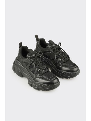 Elle Siyah Kadın Spor Ayakkabı