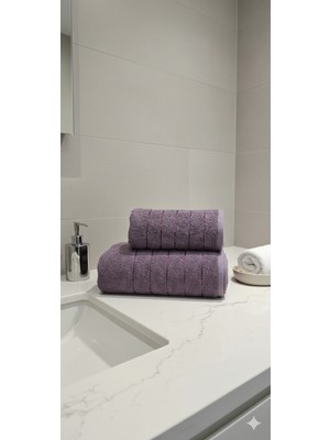 Sungur Çeyiz Banyo Havlu Takımı ( 1 Adet Vücut Banyo Havlusu &1 Adet El ,yüz )