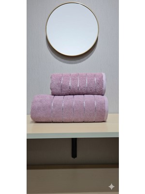 Sungur Çeyiz Banyo Havlu Takımı ( 1 Adet Vücut Banyo Havlusu &1 Adet El ,yüz )