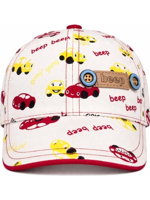 Aydın Şapkacınız 1-3 Yaş Erkek Çocuk Siperli Şapka Cırtlı Ayarlanabilir Günlük Kullanım