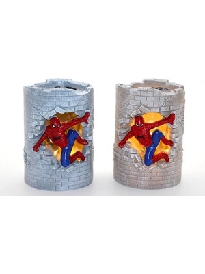 İlk El Grup Örümcek Adamlı Masa Lambası