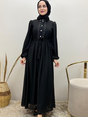 JOOQSTORE Taş Detaylı Elbise