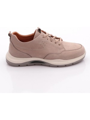 Dr. Flexer Eva Taban Erkek Ayakkabı M822502 Taş Nubuk Malzemeden Düz Tabanlı Konforlu Tasarım