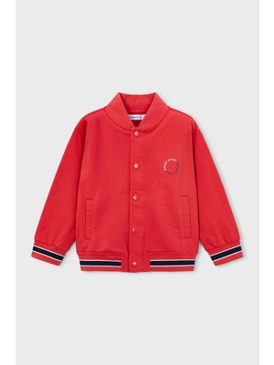 Mayoral Erkek Çocuk Arcade Baskılı Bomber Ceket - Kırmızı