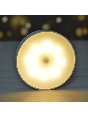 Zenvia Hareket Sensörlü USB Şarjli LED Gün Işik Lamba