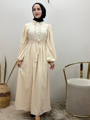 JOOQSTORE Taş Detaylı Elbise