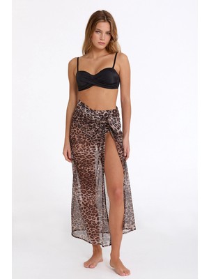 Beruflic Lavi Argento 2164-3021 Kadın Uzun Tül Etek Moda