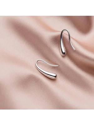 Eyelashes Silver 925 Ayar Gümüş Vintage Damla Küpe
