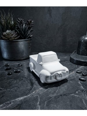 Velmor Candle Dekoratif Nostaljik Kamyonet Tasarım Saksı & Obje Boya