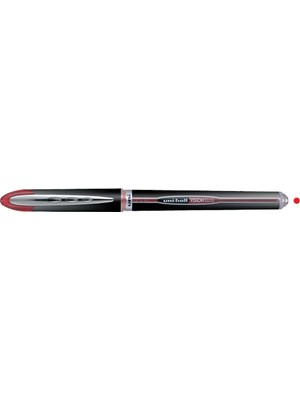 Kitabevimden Uni-Ball Roller Kalem ( 12 Adet ) Vision Elite Bilye Uç 0.5 mm Kırmızı UB-205
