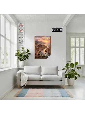 Akıllı Kağıt Türkiye Iller Tablo - Poster Bartın (Model-44)