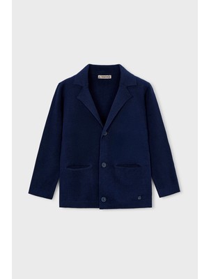 Mayoral Erkek Çocuk Triko Blazer Örme Ceket - Lacivert